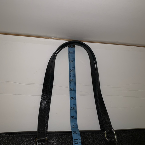 Steve Madden Black Tote with Zebra Print - Picture 9 of 12
